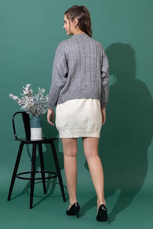 3 Button Koti Grey-XXL
